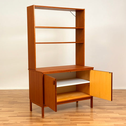 Swedish bookshelf in teak by Ulferts Tibro
