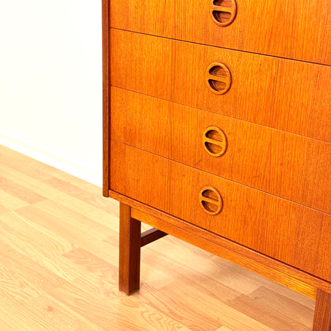 Swedish bookshelf in teak