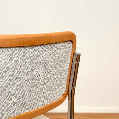 Set of 6 dining chairs in beech by Marcel Breuer Cesca for BENE, 1980s-90s, Austria