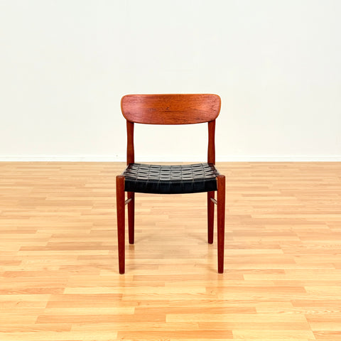 Danish dining chairs in teak