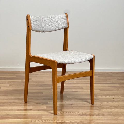 Erik Buch, set of 8 dining chairs, Denmark, 1960s