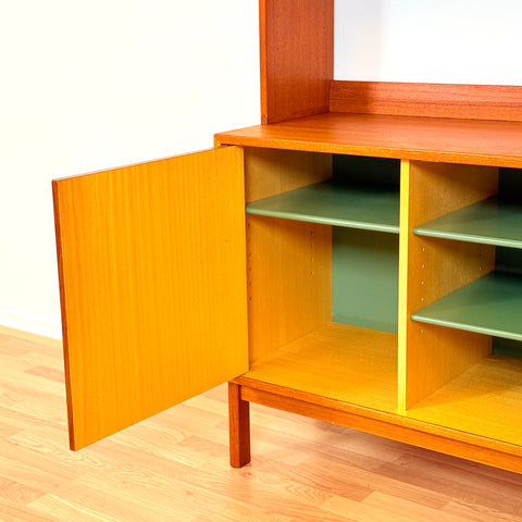 Swedish bookshelf in teak
