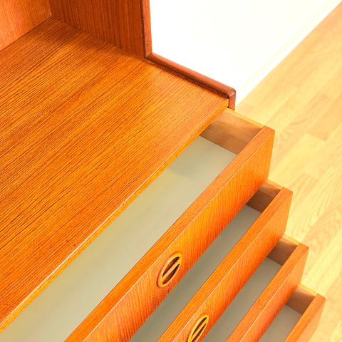 Swedish bookshelf in teak