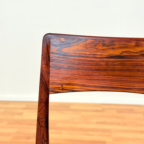 Danish dining chairs in Santos rosewood by Nytorv Møbellager