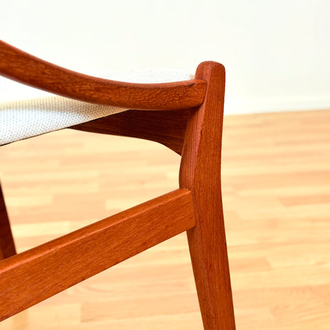 Danish dining chairs in teak by Vestervig Eriksen for Brdr. Tromborg, model 'BT21'