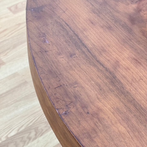 Dining table, dark wood, 1970s