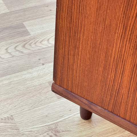 Vintage Danish chest of drawers in teak, 1950-60s.