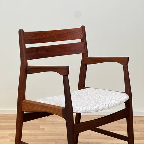 Teak armchairs, Denmark, 1960s