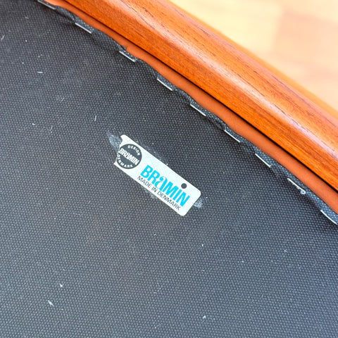 PRICE Set of 6 dining chairs in solid teak by H.W.Klein, 1950s-60s, Denmark - Beyo Vintage