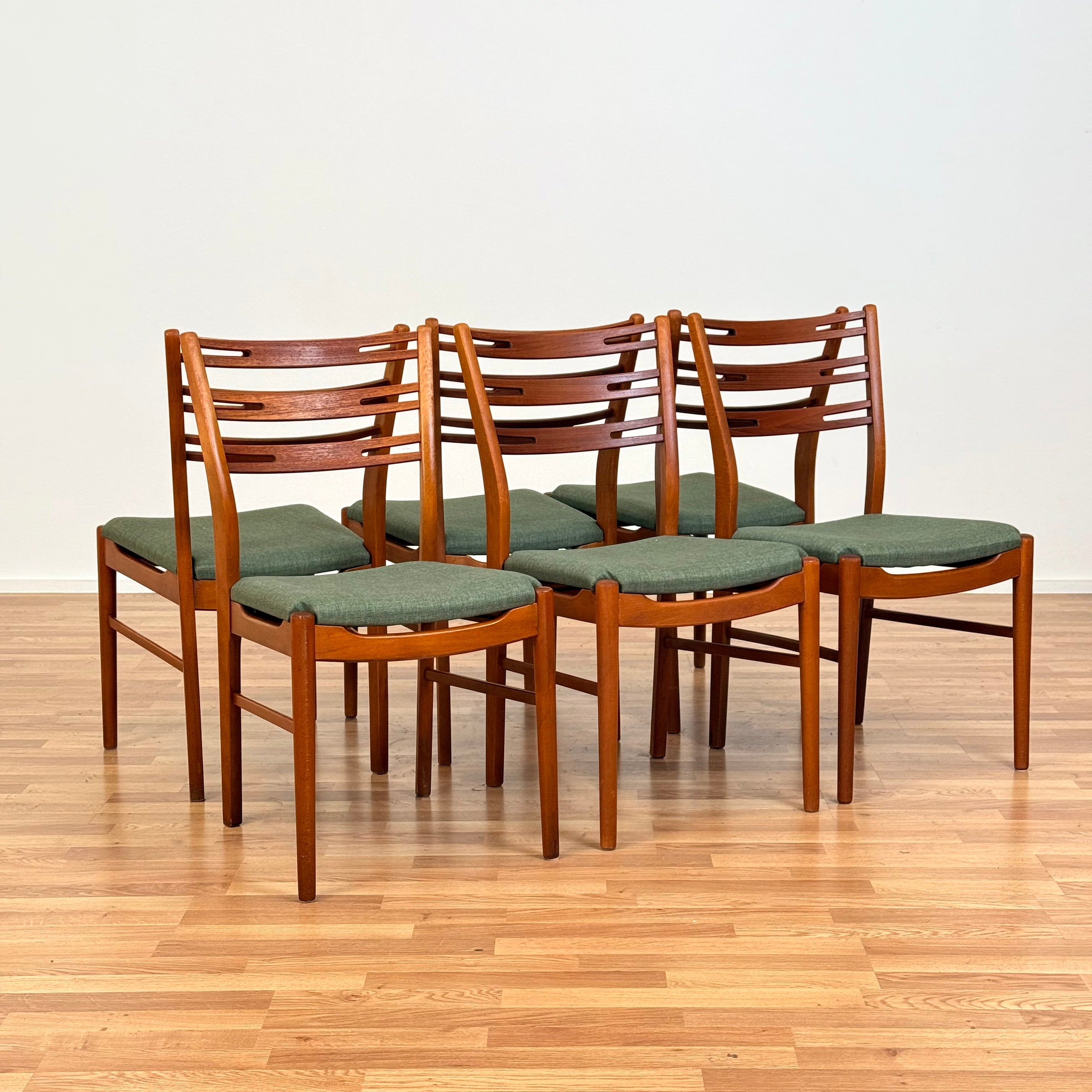 Farstrup chair teak vintage 1960s？ ① Set Of 4 Danish Teak Dining