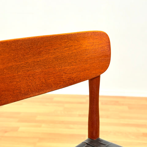 Danish dining chairs in teak