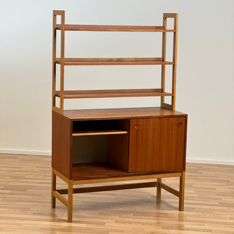 Bookshelf, teak, 1950-60s