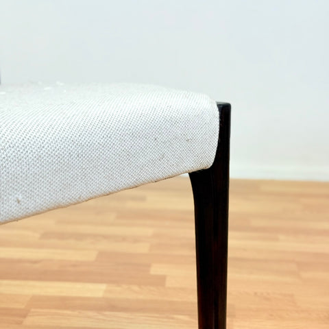 Danish dining chairs in Santos rosewood by Nytorv Møbellager