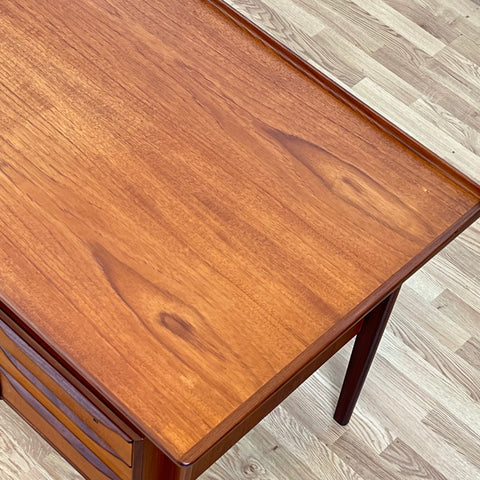 Peter Løvig Nielsen, desk, teak, 1950s, Denmark