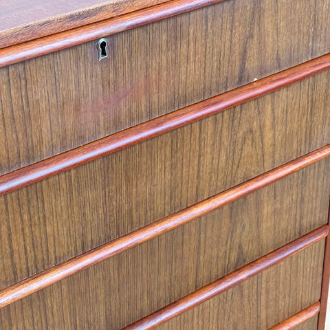 Teak chest of drawers, Denmark, 1960s