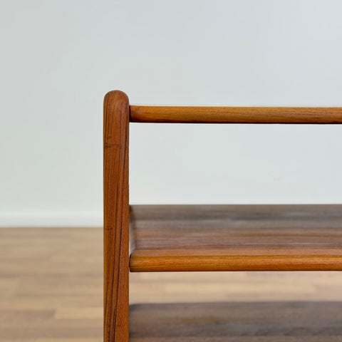 Trolley in solid teak wood, 1970s, Denmark