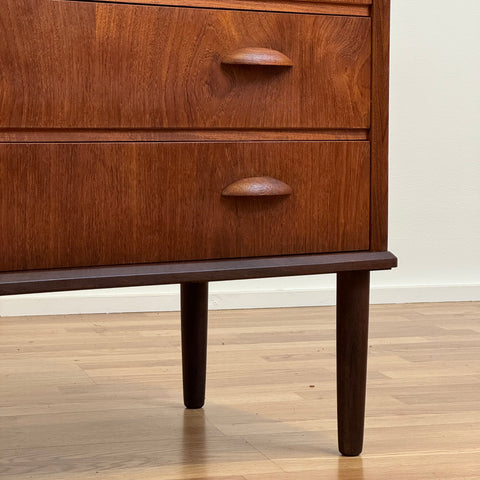 Chest of drawers, in teak, Denmark