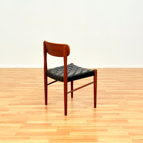 Danish dining chairs in teak