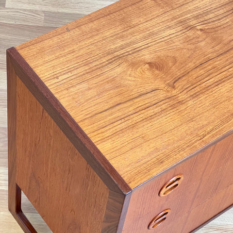 Chest of drawers, in teak by Arne Wahl Iversen, Ikea