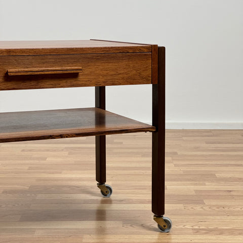 Teak trolley, Denmark, 1970s.