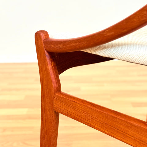 Danish dining chairs in teak by Vestervig Eriksen for Brdr. Tromborg, model 'BT21'