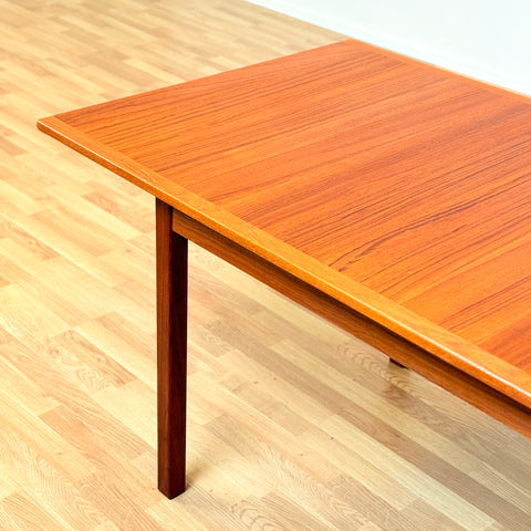 Swedish rectangular dining table in teak by Nils Jonsson for Troeds Bra Bohag