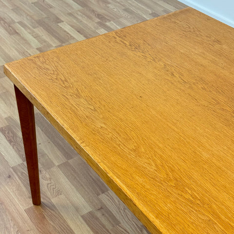 Dining table in oak, 1970s, DK