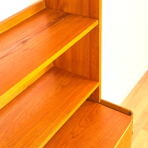 Swedish bookshelf in teak