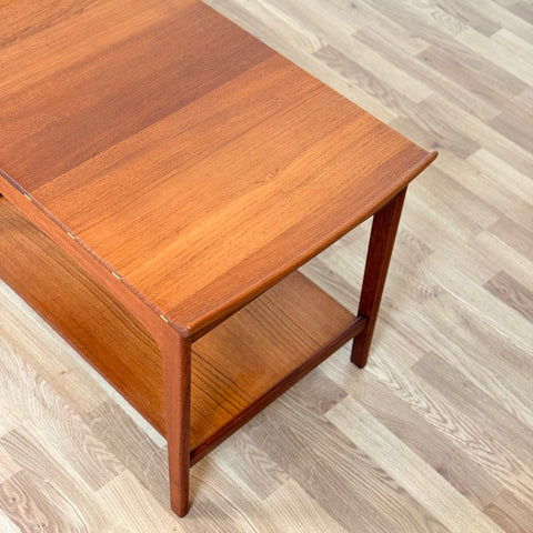 Coffee table in teak by Yngvar Sandström for Seffle Möbelfabrik, 1950s-60s, Sweden