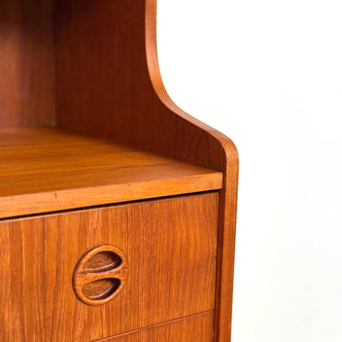Bookshelf in teak, 1950s-60s, Denmark - Beyo Vintage