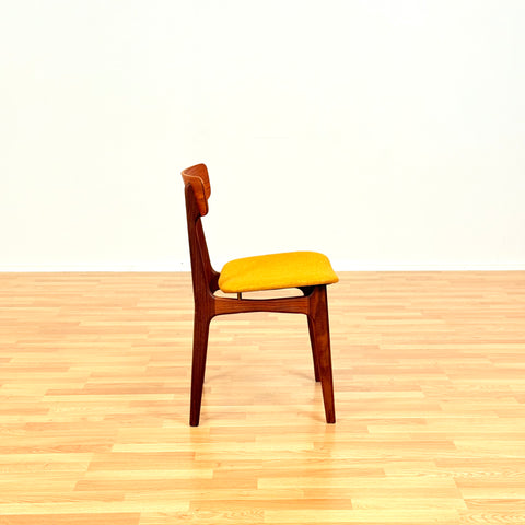 Danish set of 6 dining chairs in teak by Schiønning & Elgaard