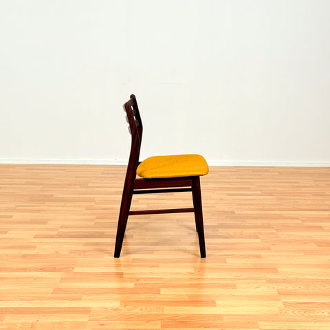 Danish dining chairs in Santos rosewood & beech, model 68 by Faldsled Chairs & Furniture Factory