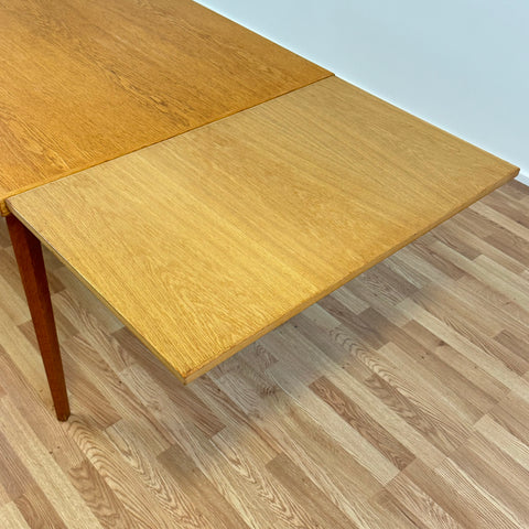 Dining table in oak, 1970s, DK