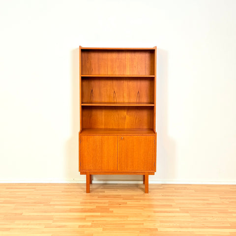 Swedish bookshelf in teak