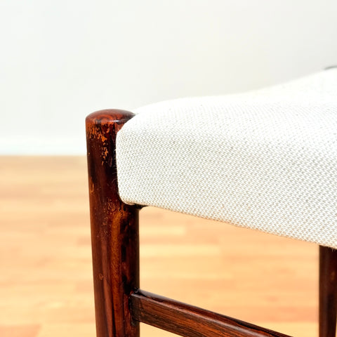 Danish dining chairs in Santos rosewood by Arne Hovmand Olsen
