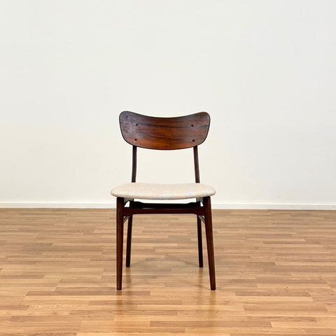 Set of 4 in rosewood and teak, 1950s-60s, Denmark - Beyo Vintage