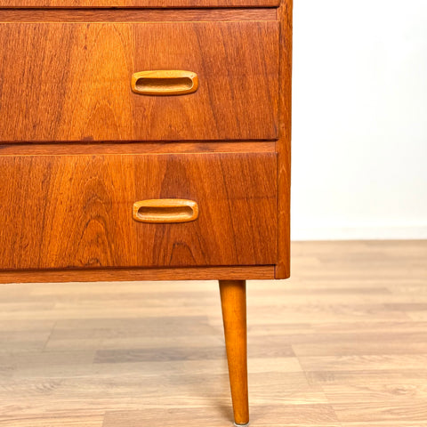 Chest of 3 drawers in teak, 1950s-60s, Sweden - Beyo Vintage