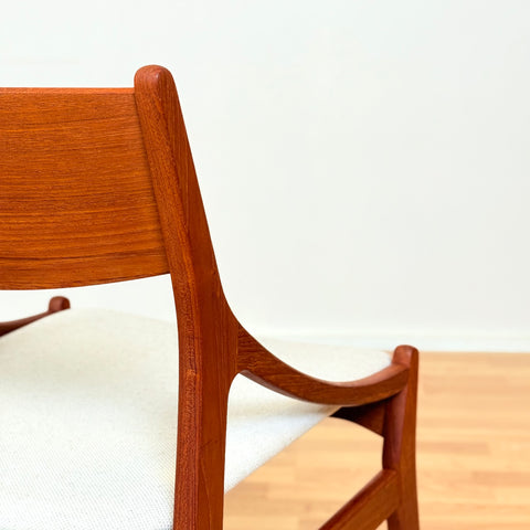 Danish dining chairs in teak by Vestervig Eriksen for Brdr. Tromborg, model 'BT21'