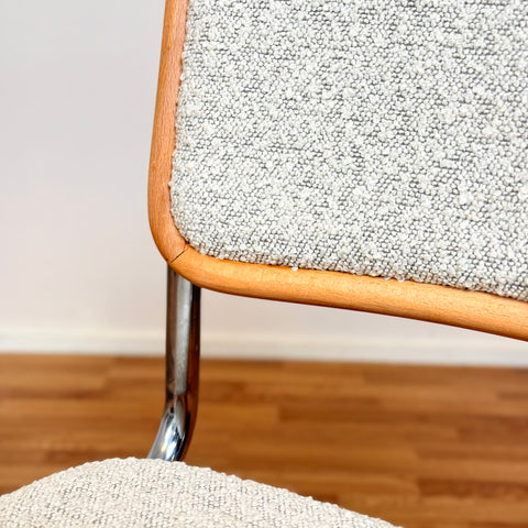 Set of 6 dining chairs in beech by Marcel Breuer Cesca for BENE, 1980s-90s, Austria