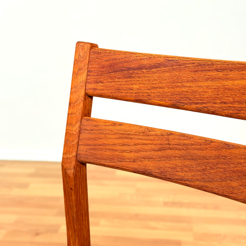 Danish dining chairs in solid oak by Kurt Østervig, for KP Møbler