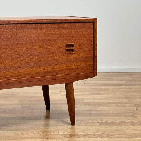 Sideboard/Hall bench in teak, Denmark, 1950s-60s.