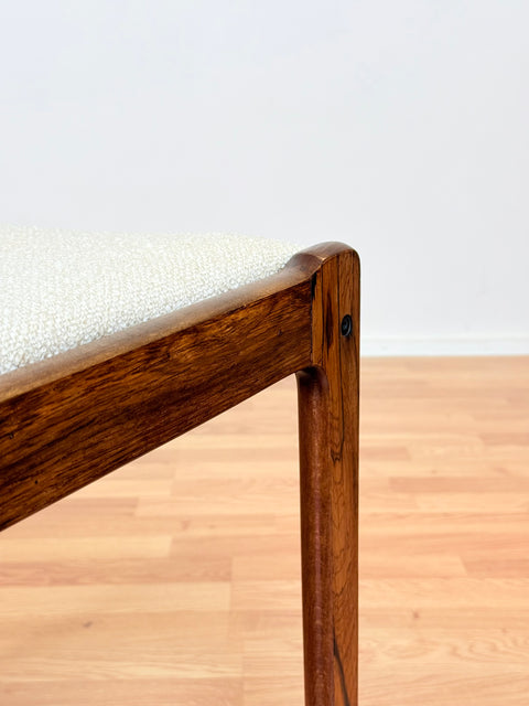 Danish dining chairs in Santos rosewood