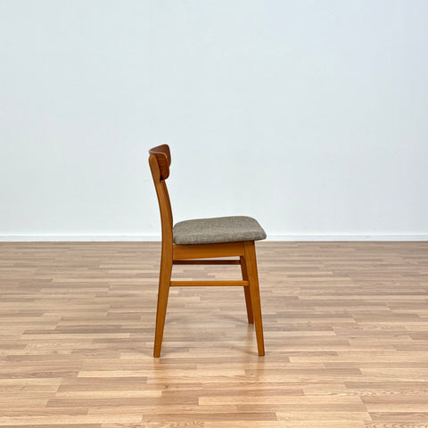 Set of 6 chairs made of teak and beech by Findahl möbelfabrik, 1950s-60s, Denmark - Beyo Vintage
