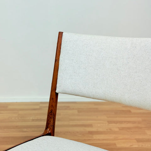 Danish dining chairs in Santos rosewood by Kai Lyngfeldt Larsen