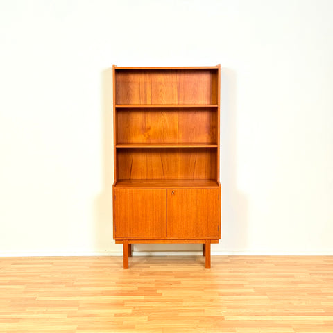 Swedish bookshelf in teak