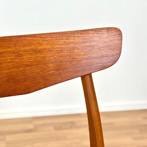 Set of 6 chairs made of teak and beech by Findahl möbelfabrik, 1950s-60s, Denmark - Beyo Vintage