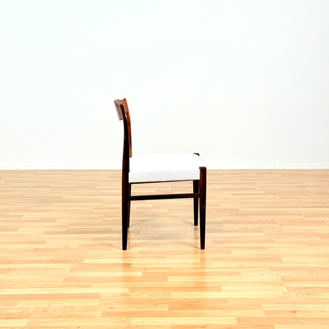 Danish dining chairs in Santos rosewood by Arne Hovmand Olsen