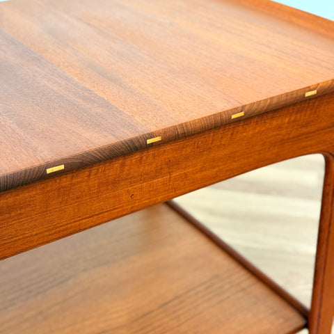 Coffee table in teak by Yngvar Sandström for Seffle Möbelfabrik, 1950s-60s, Sweden