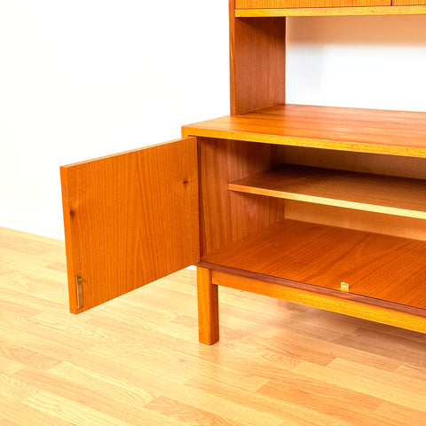 Swedish bookshelf in teak
