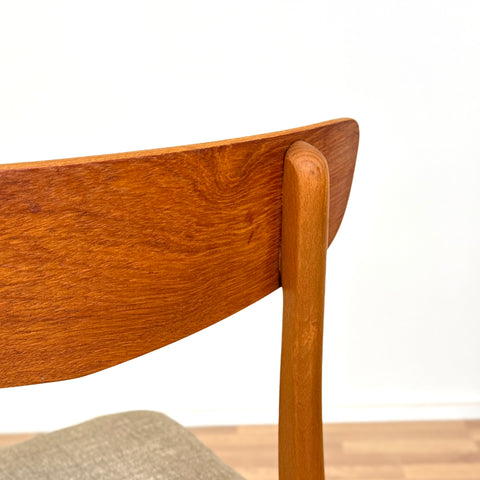 Set of 6 chairs made of teak and beech by Findahl möbelfabrik, 1950s-60s, Denmark - Beyo Vintage
